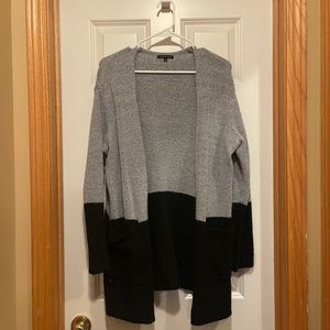 Black and Gray Cardigan, Kohls (Large)